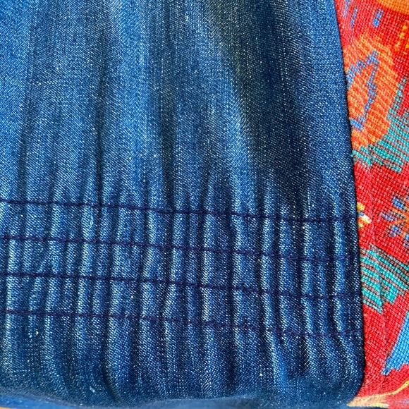 1970s Oops California denim jumpsuit bell bottom S - Picture 11 of 11